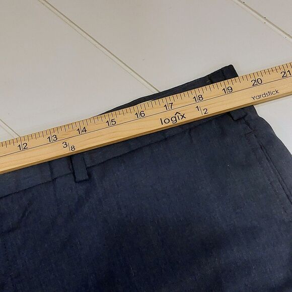 Brooks Brothers Regent Fit Men's 39X29.5  Wool Blend Dress Pant Blue Corporate - Picture 6 of 8